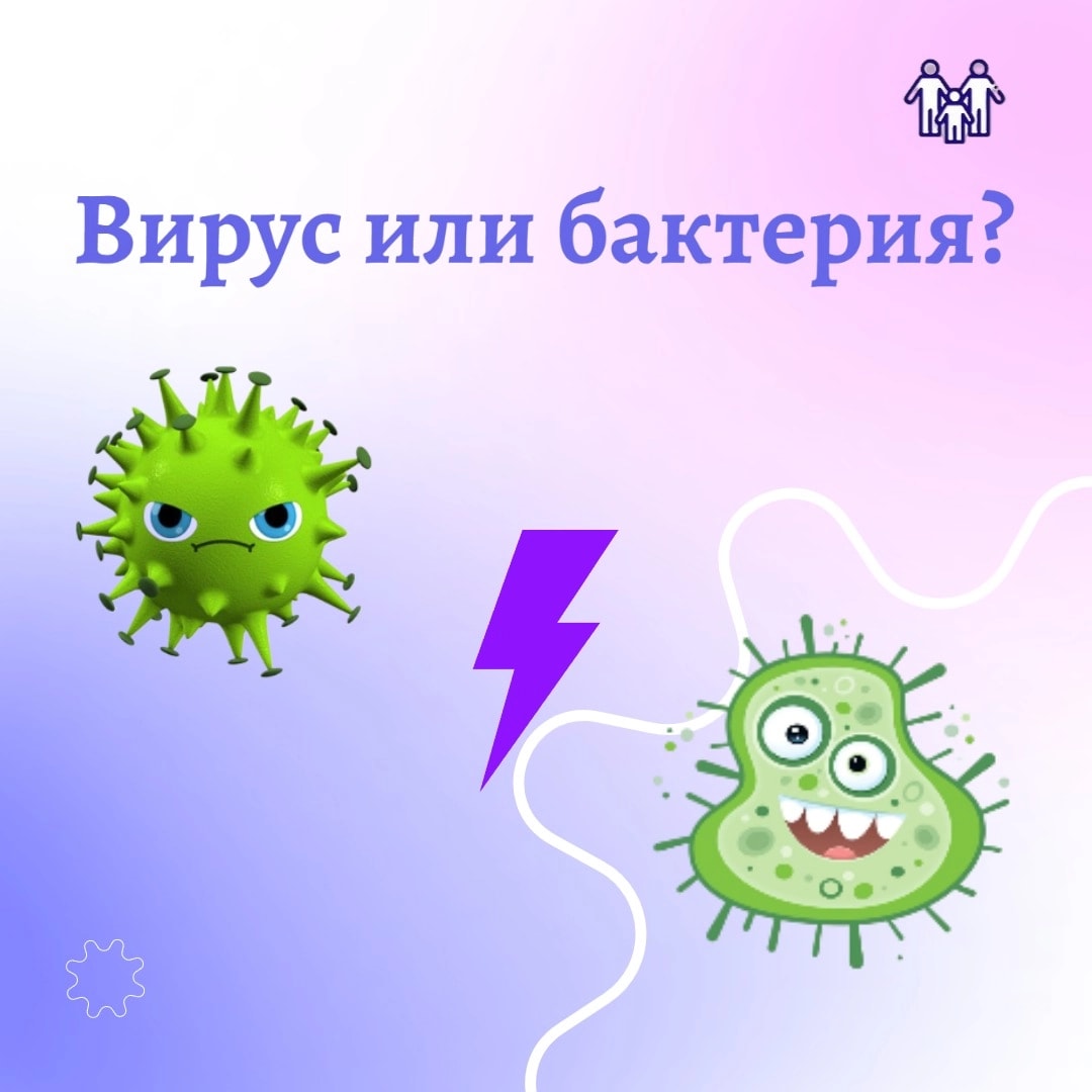 Вирус или бактерия?