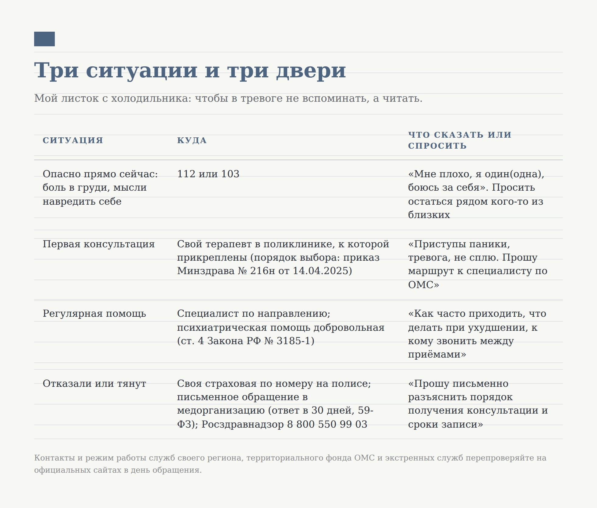 Накрывает паническая атака: куда идти, если денег на терапию нет